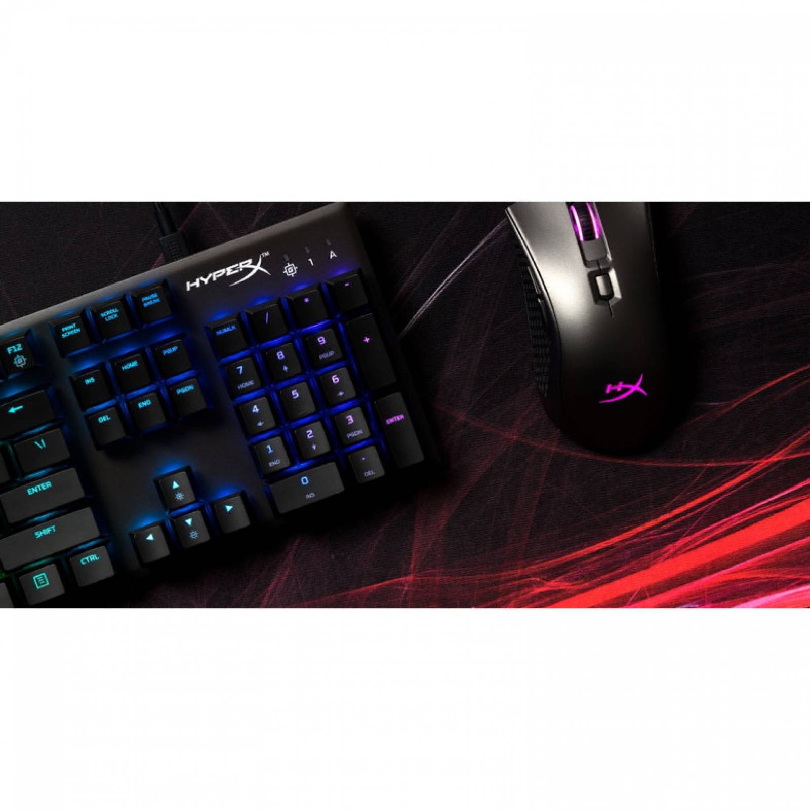 Teclado Mecánico Gaming TGB Led Alloy FPS Silver HyperX