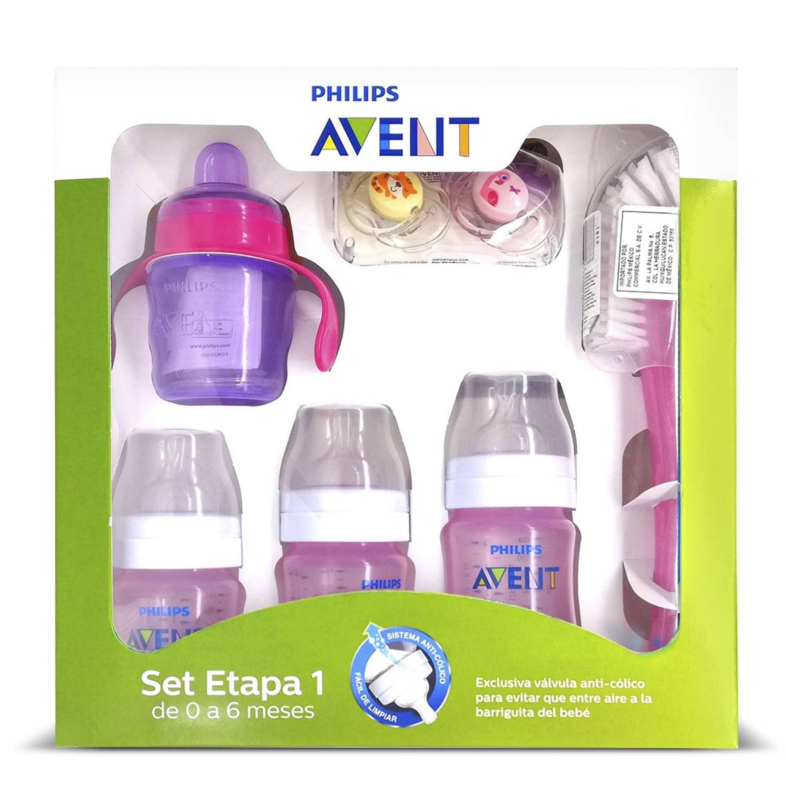 Philips Avent Pack Biberones Classic Niña Primera Etapa