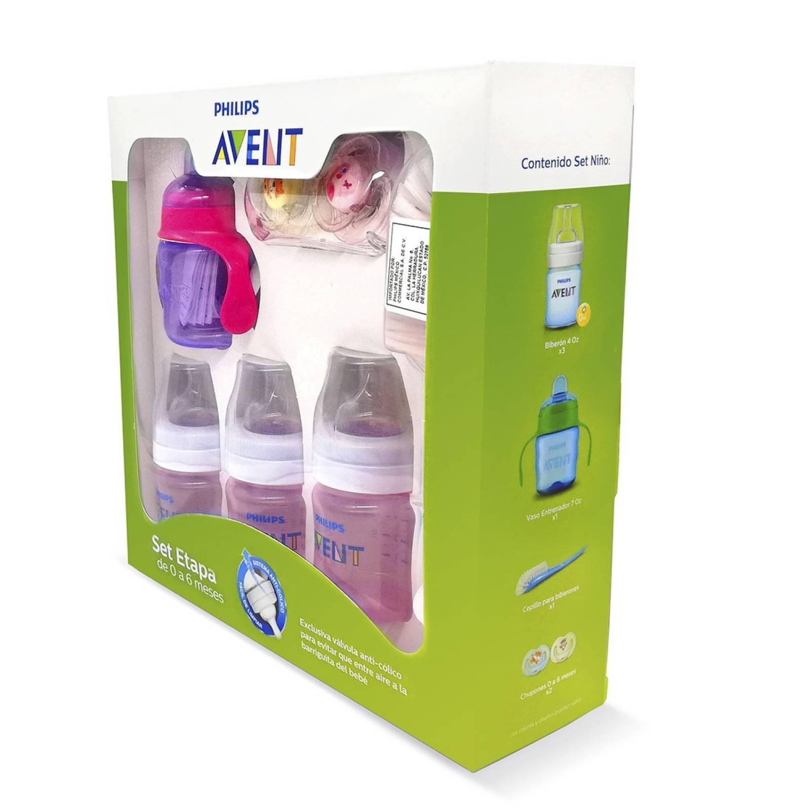 Philips Avent Pack Biberones Classic Niña Primera Etapa