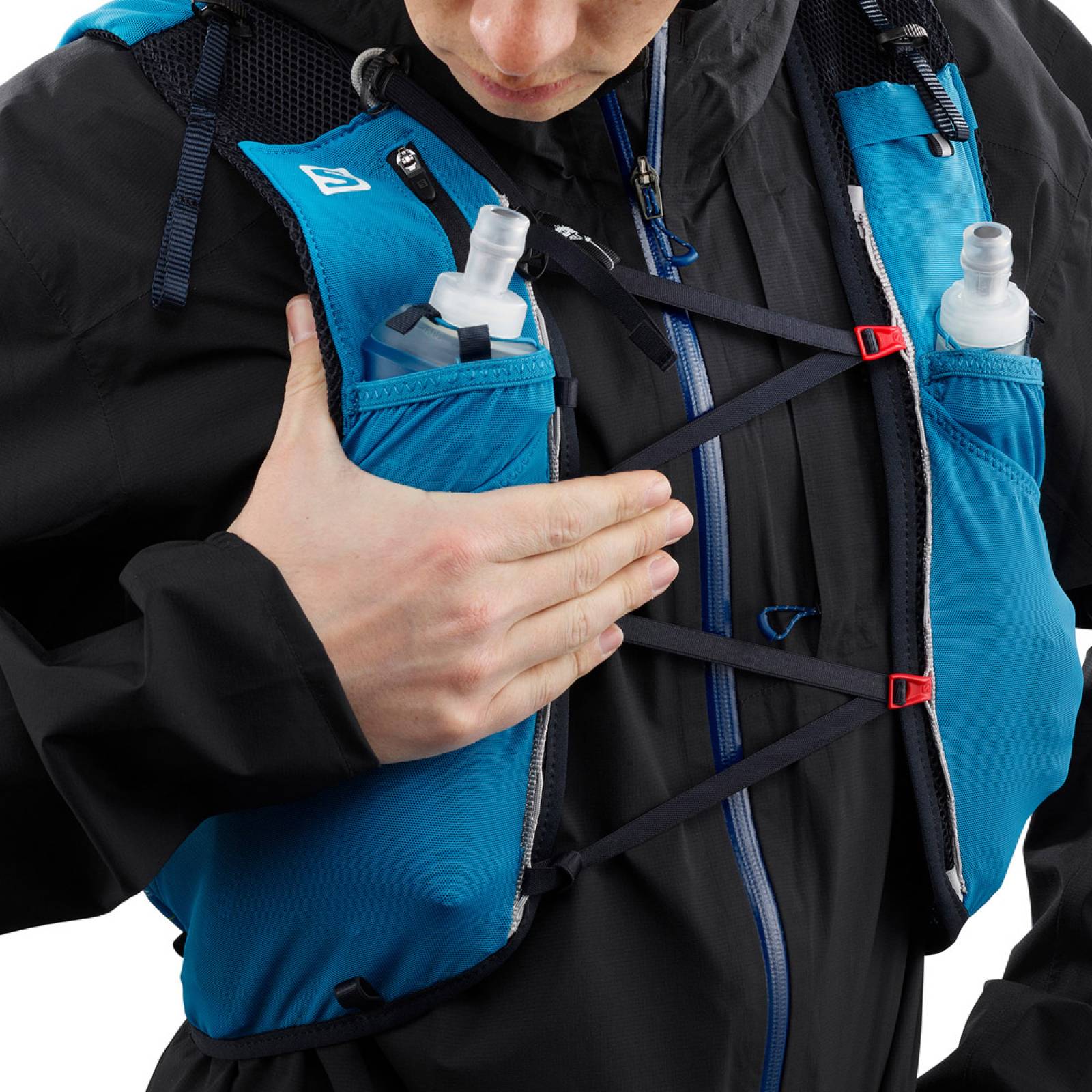 Mochila Hidratación Backpack Correr ADV Skin12 Azul Salomon
