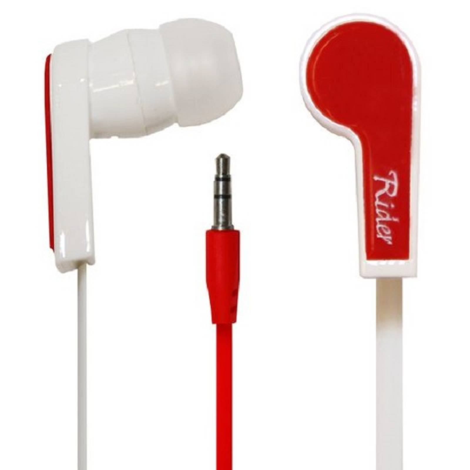 Audifonos Ridgeway In ear De silicon EAR95L Rojo - Reacondicionado