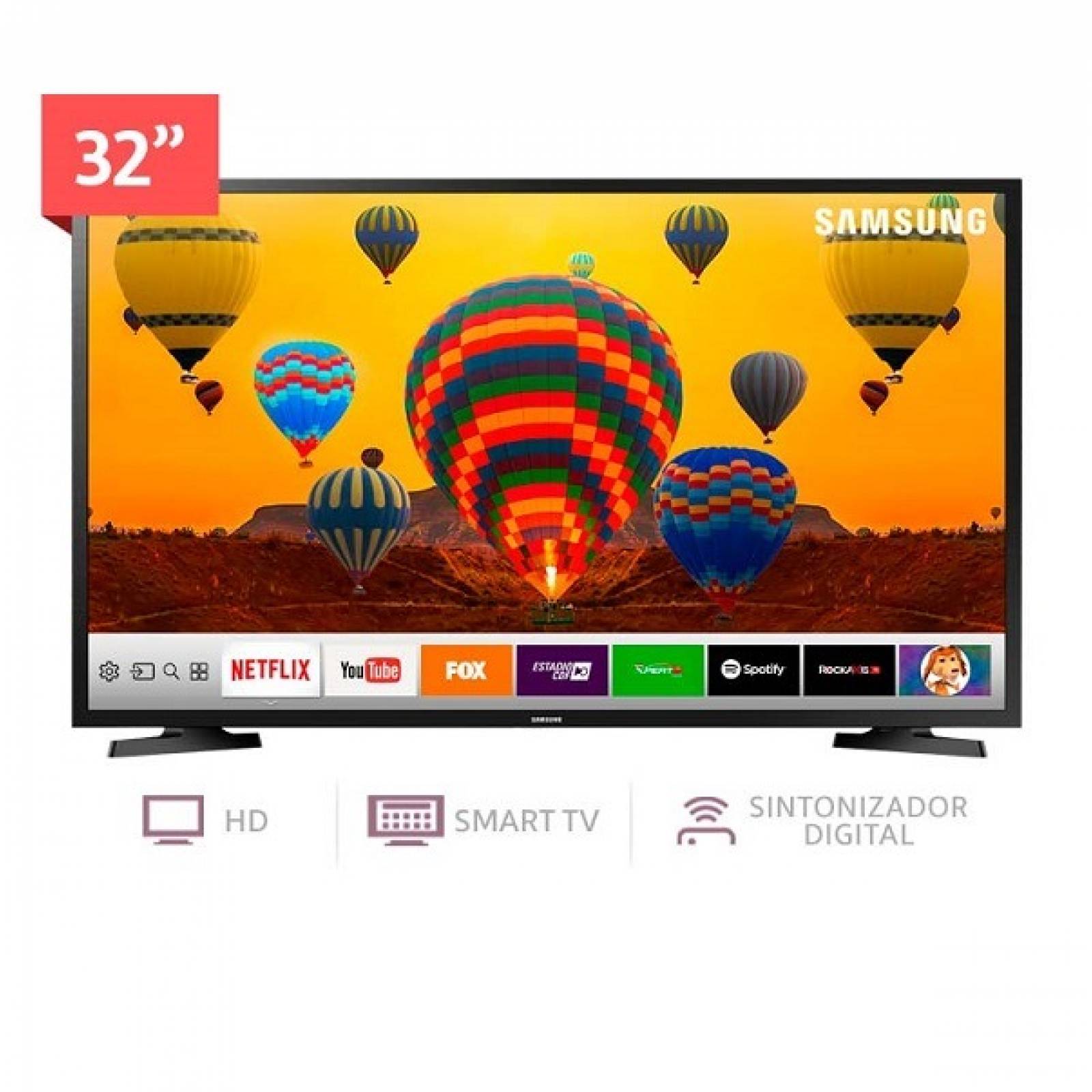 Smart TV Samsung 32 HD Wi-Fi USB HDMI UN32J4290