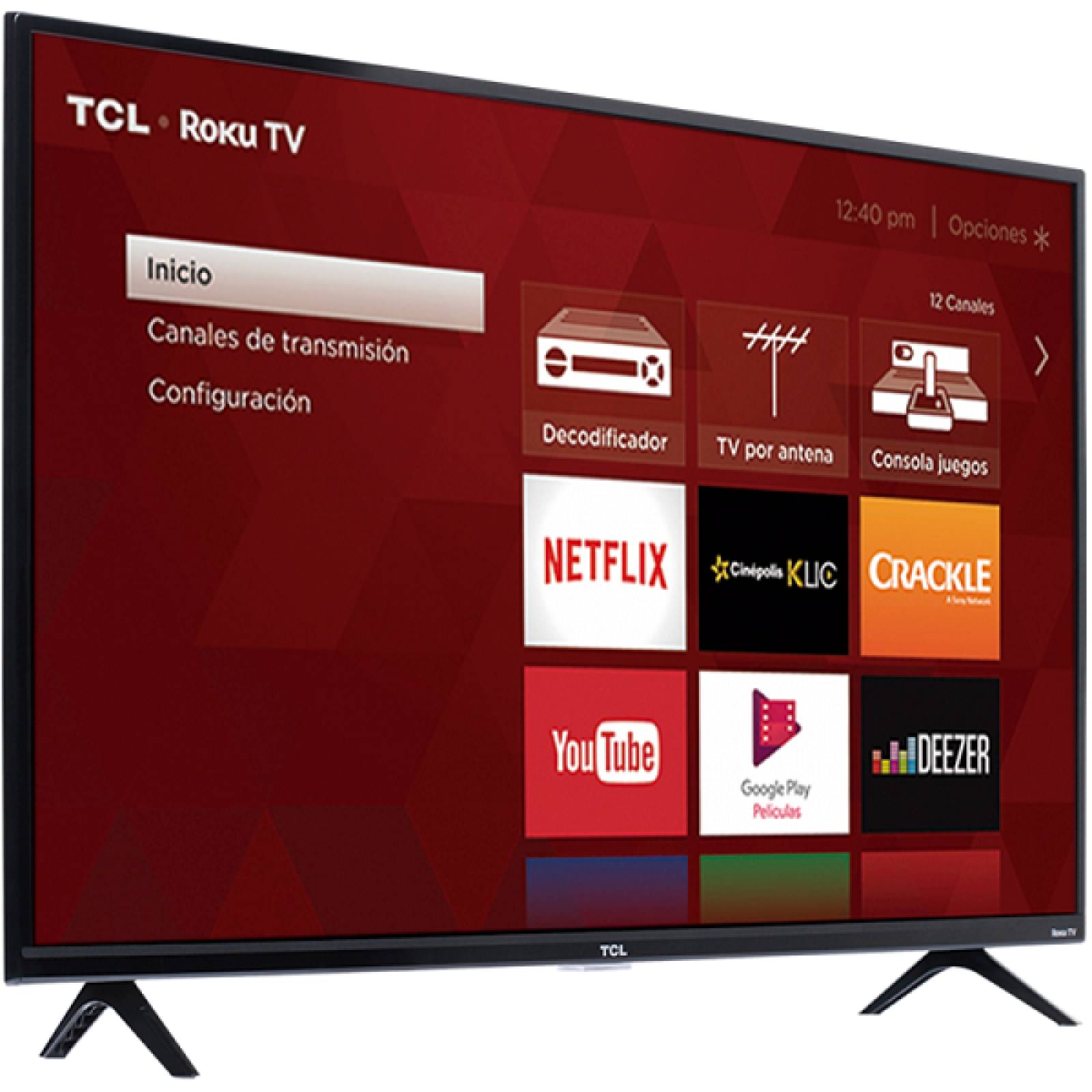 Smart TV 55 TCL 4K UHD Roku TV HDMI USB WIFI 55S425