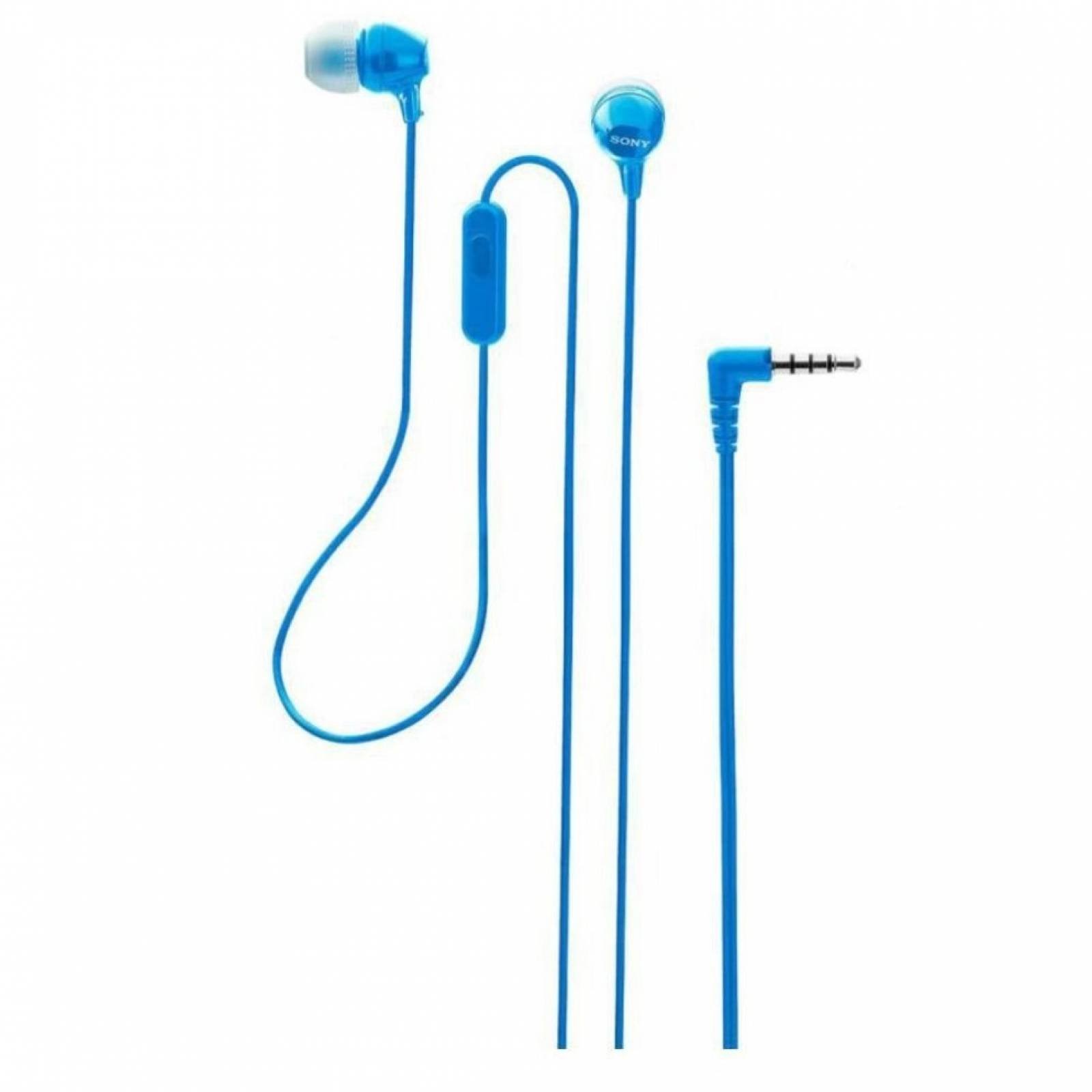 Audifonos In ear Sony Manos libres Azul MDR-EX14AP - Reacondicionado