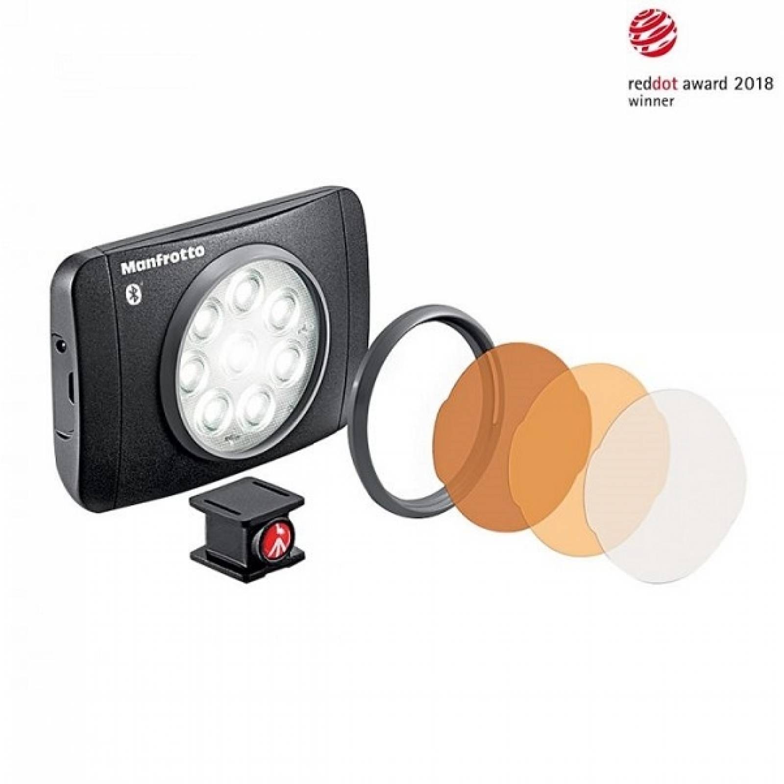 Lampara LED Bluetooth Manfrotto Serie Lumie MLUMIMUSE8A-BT