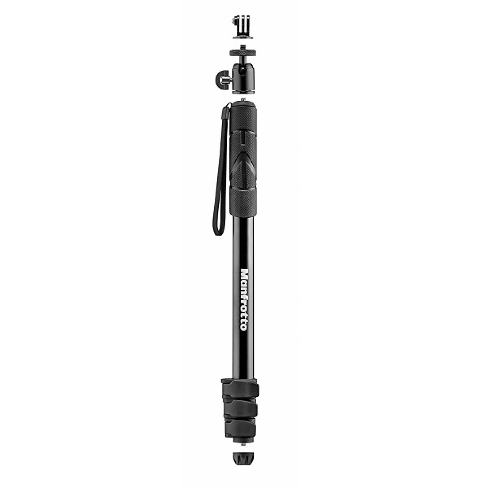 Monopie y Baton Manfrotto Compact Xtreme Negro 4 Secc