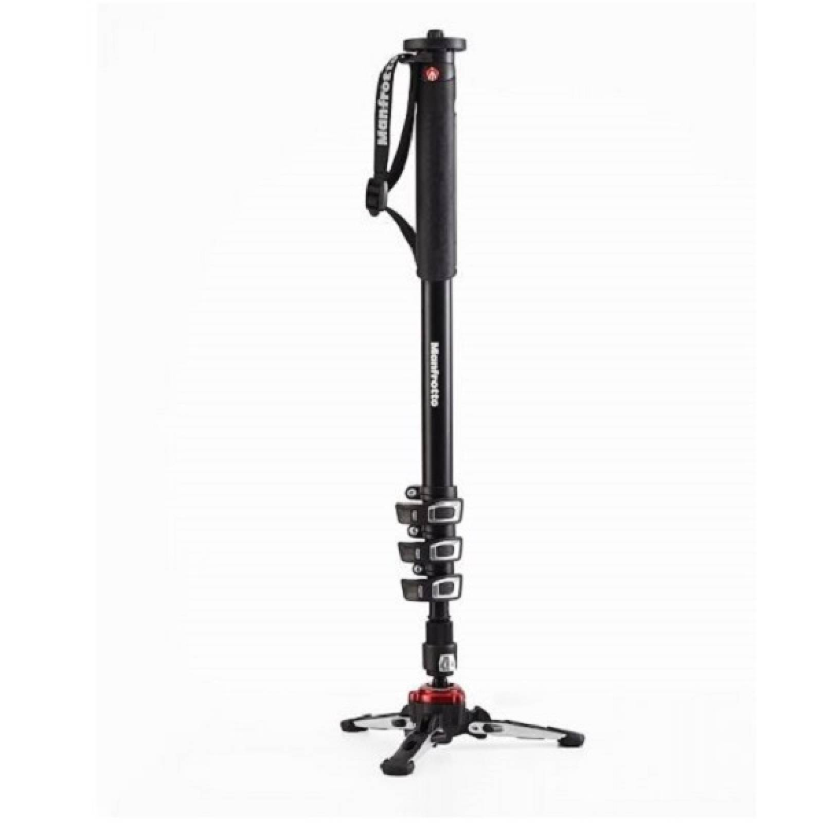 Monopie Para Video Manfrotto Xpro Aluminio De 4 Secciones