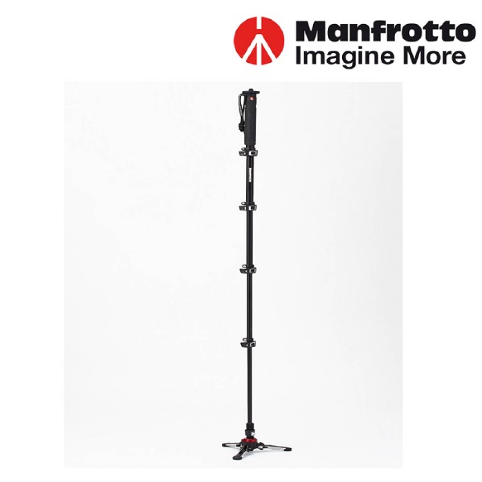 Monopie Para Video Manfrotto Xpro Aluminio De 5 Secciones