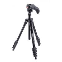Tripíé Manfrotto Aluminio Compacto Mkcompactacn-Bk