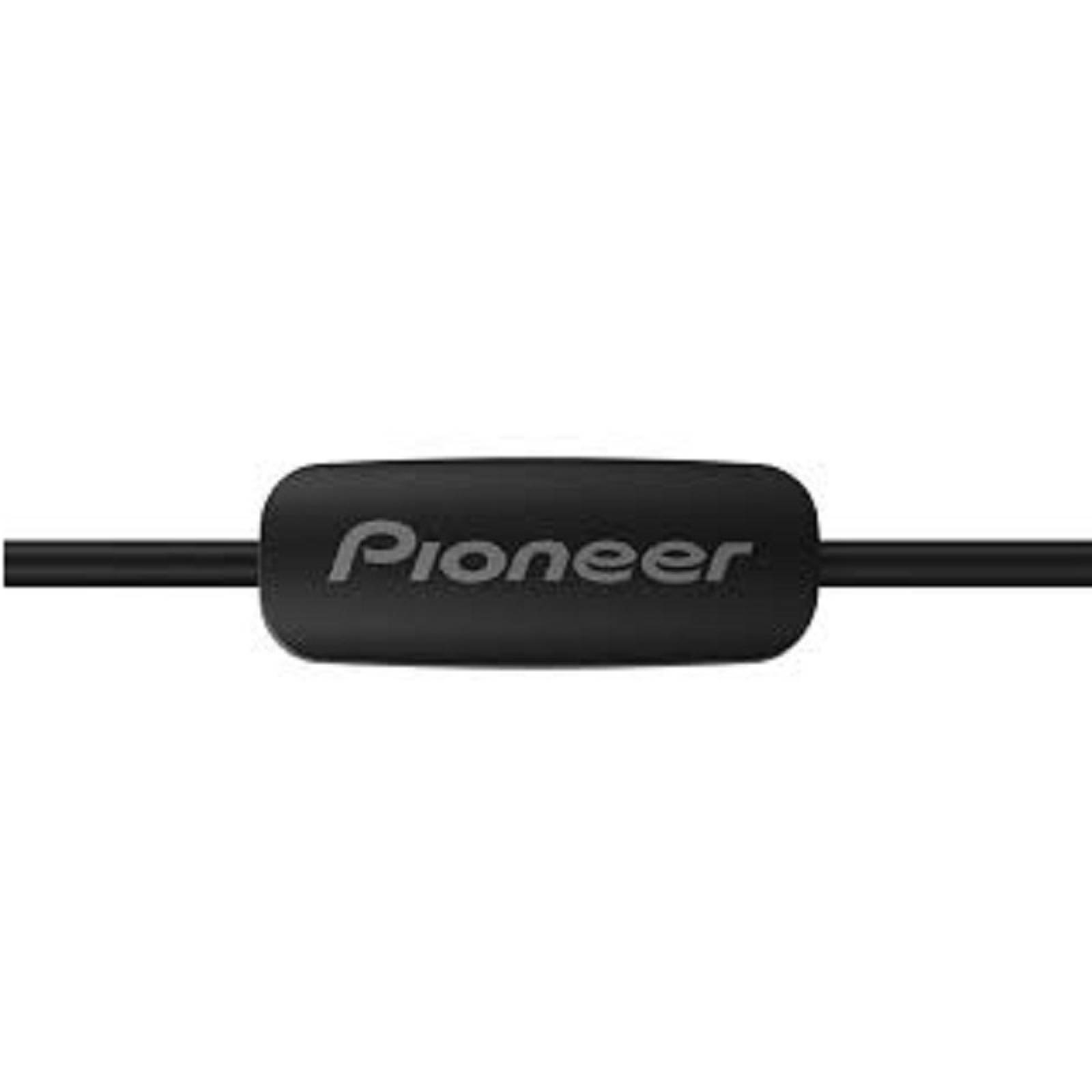 Audifonos Pioneer 100 mW Impedancia 16 ? SE-QLT2 Negro