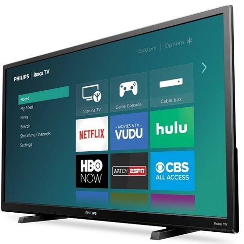 Smart TV Philips 32 Roku LED TV HD 120 PMR 32PFL4664/F7 - Reacondicionado
