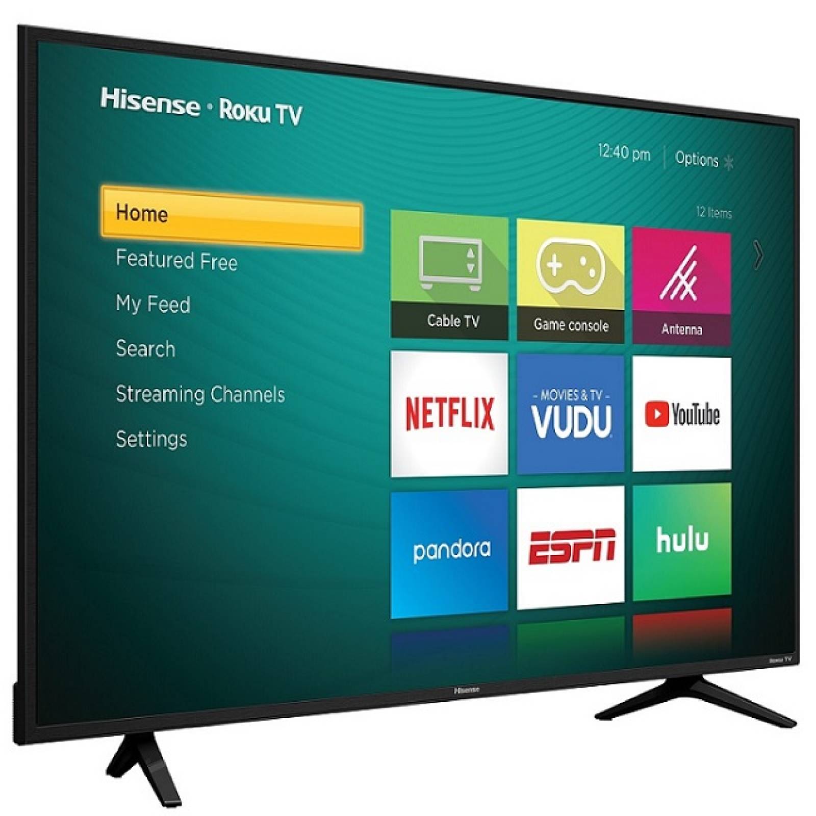 Smart TV Hisense 43 Roku TV LED 4K UHD WiFi HDR 43R6000FM