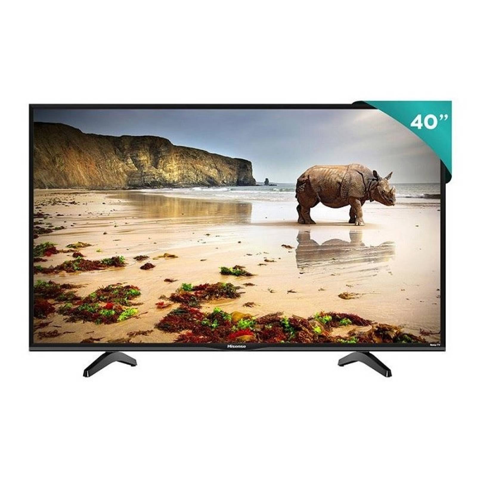 Smart TV 40 Hisense Roku TV Full HD HDR 40H4000FM