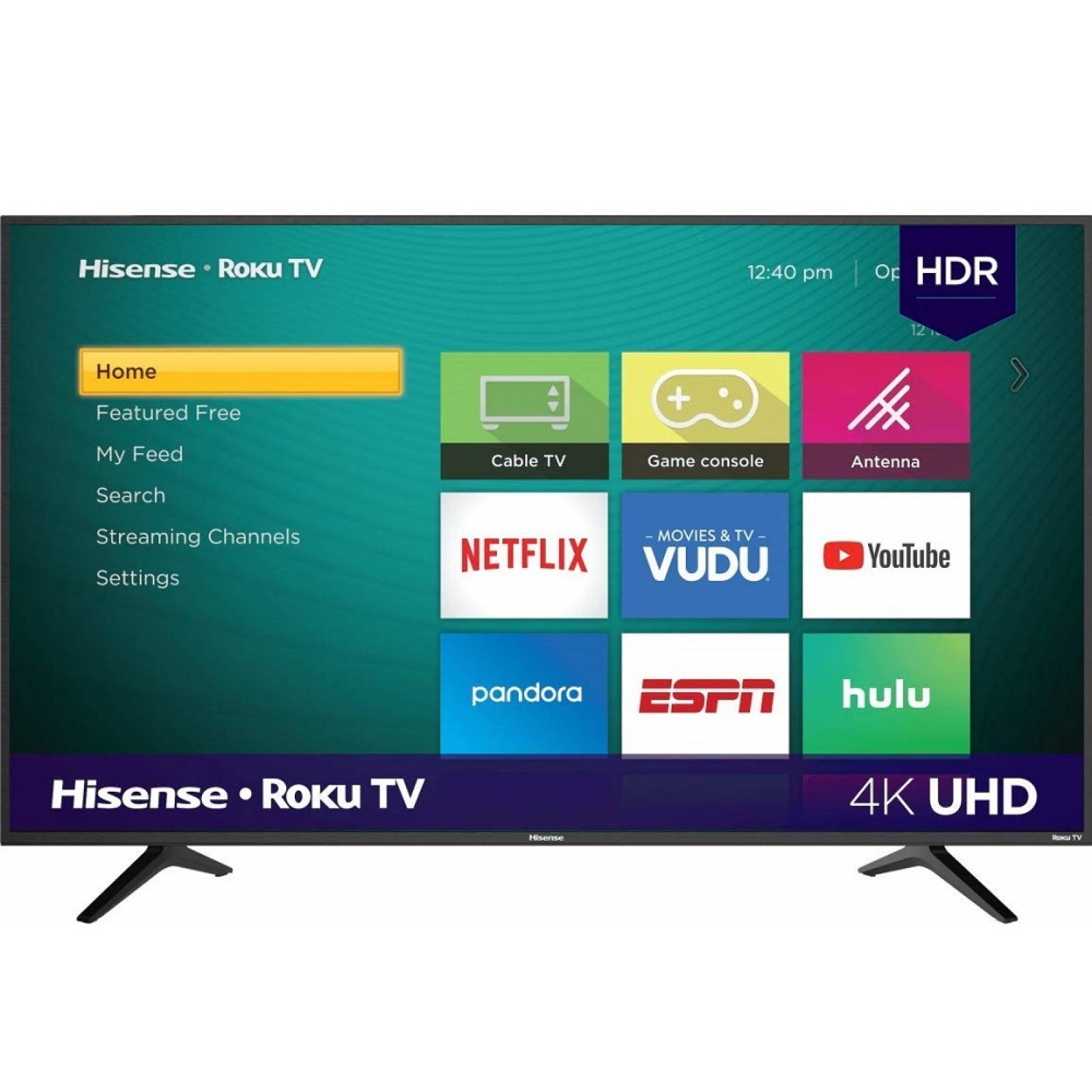 Smart TV 55 Hisense Roku TV HDMI USB 55R6000FM