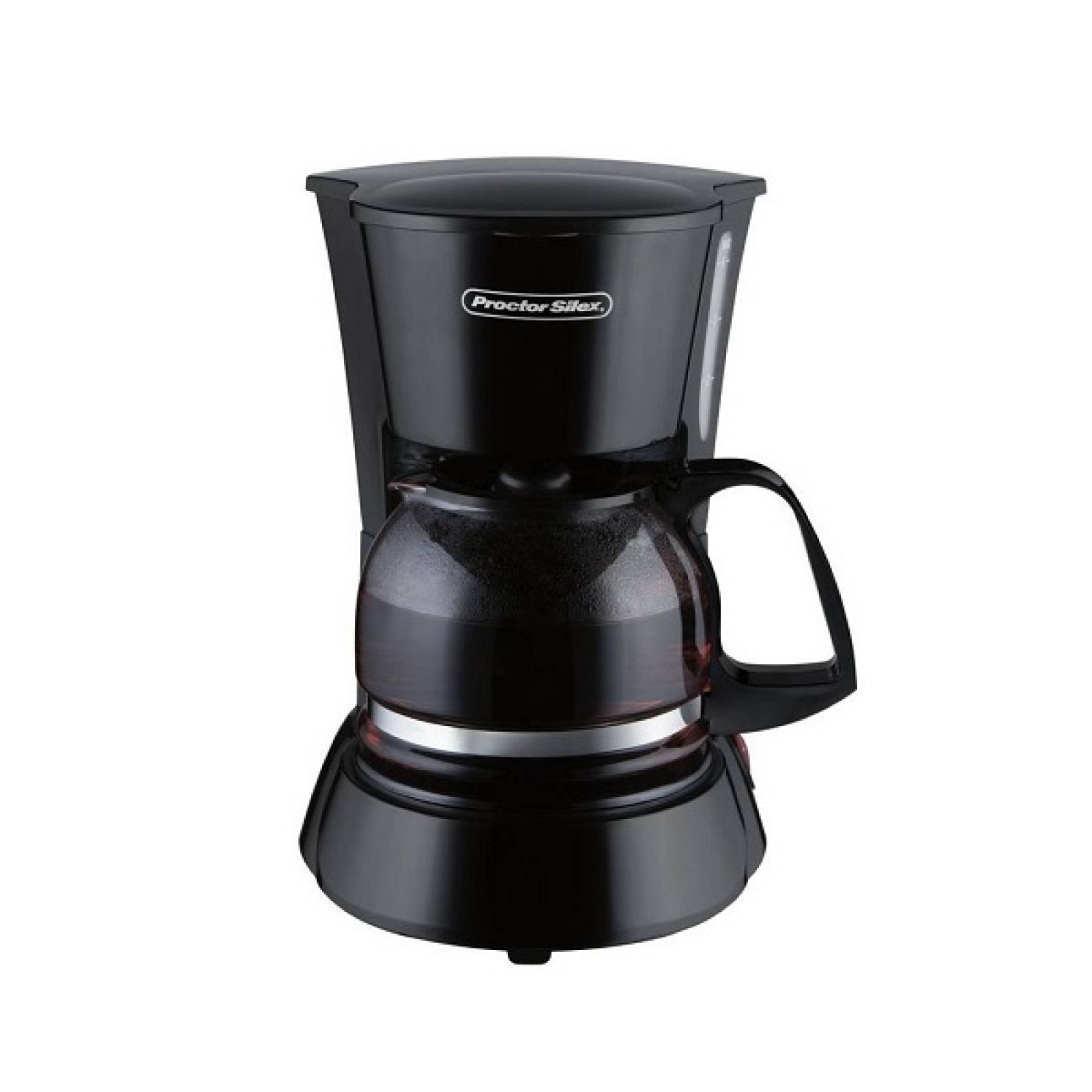 Cafetera Proctor Silex Para 4 tazas De goteo Negra