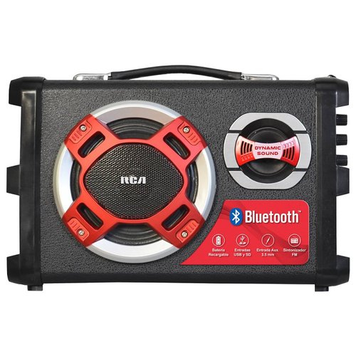 Bocina Portatil RCA Bluetooth 25 W USB Radio FM SP82BT