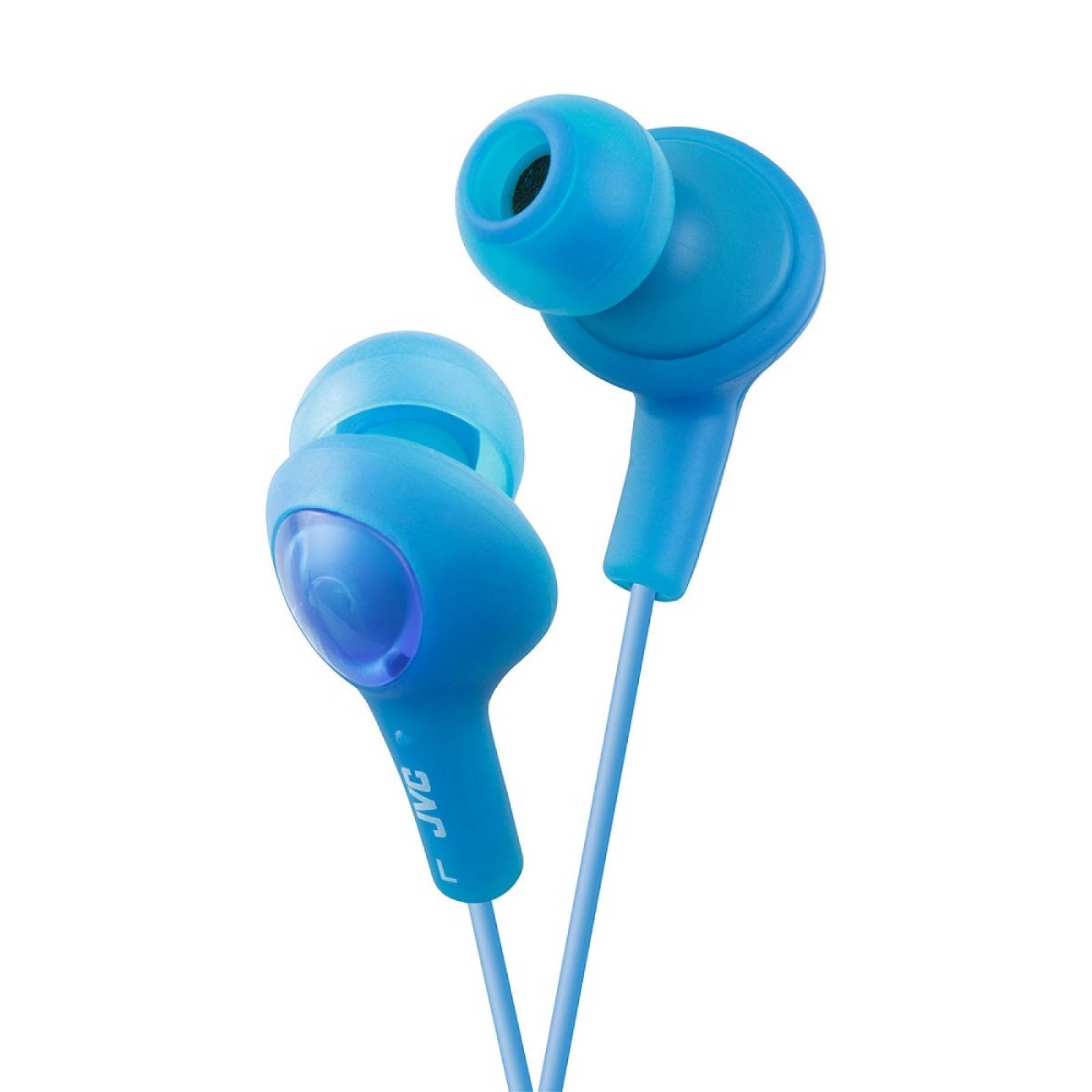 Audifonos In Ear JVC Ergonómico Azul 1m Gummy HA-FX5