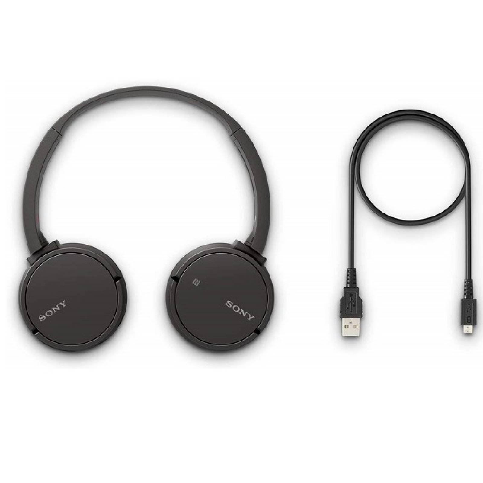 Audifonos Inalambricos Sony Bluetooth Negros WH-CH500/BC