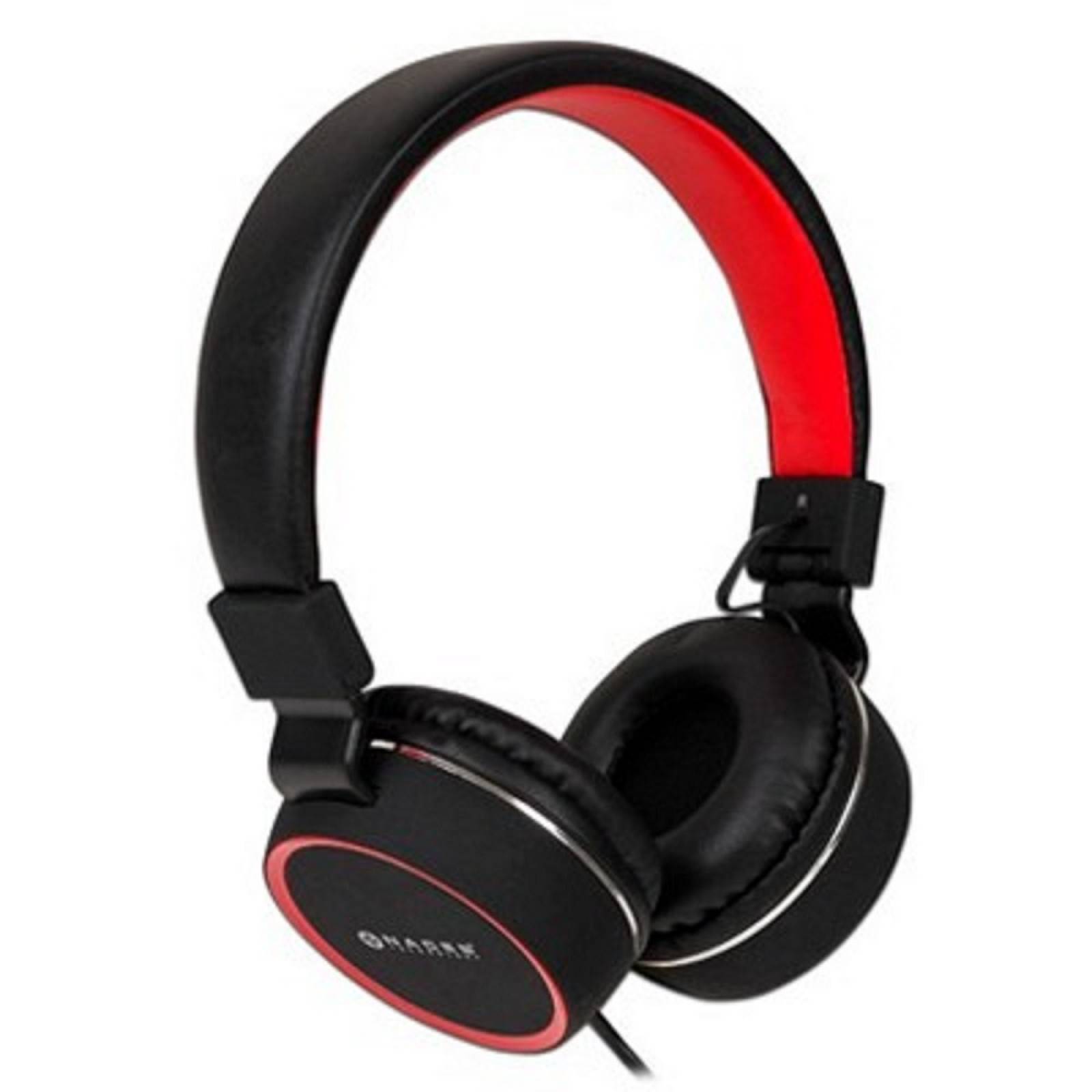AudÃ­fonos diadema Naceb Technology rojo 1.2 m NA-0310R