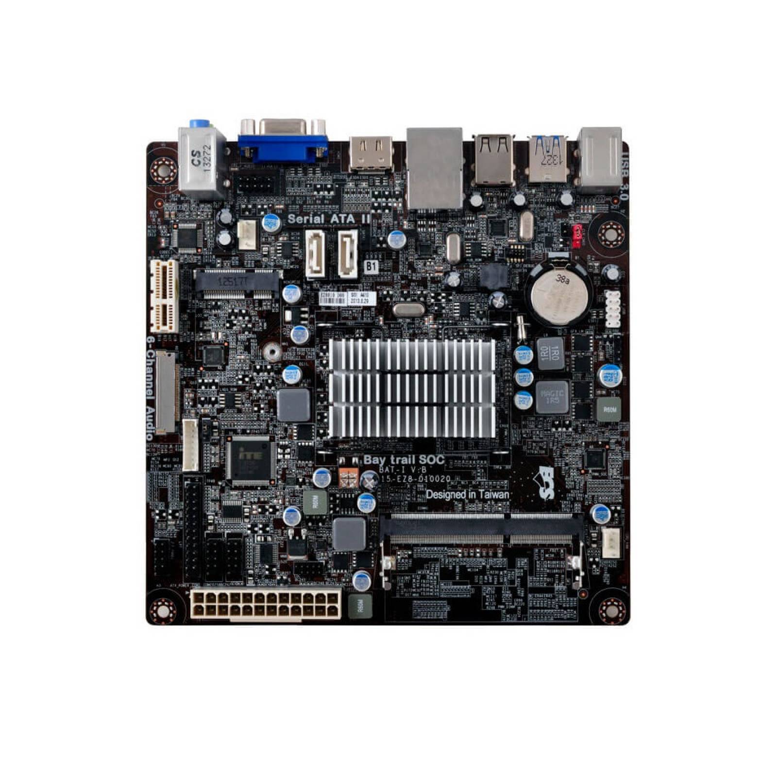 Tarjeta Madre ECS procesador Intel Mini PCI BAT-I/J1800