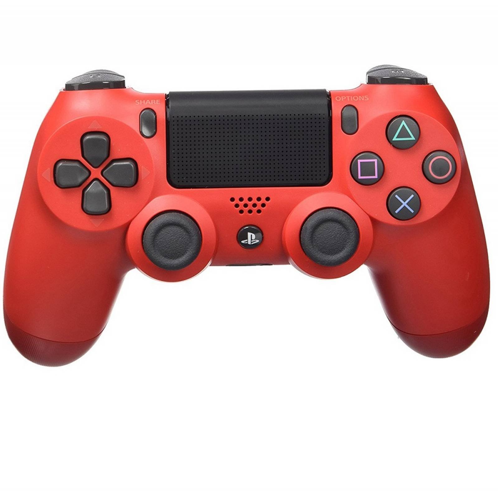 Control Playstation Sony DualShock 4 Rojo Inalambrico