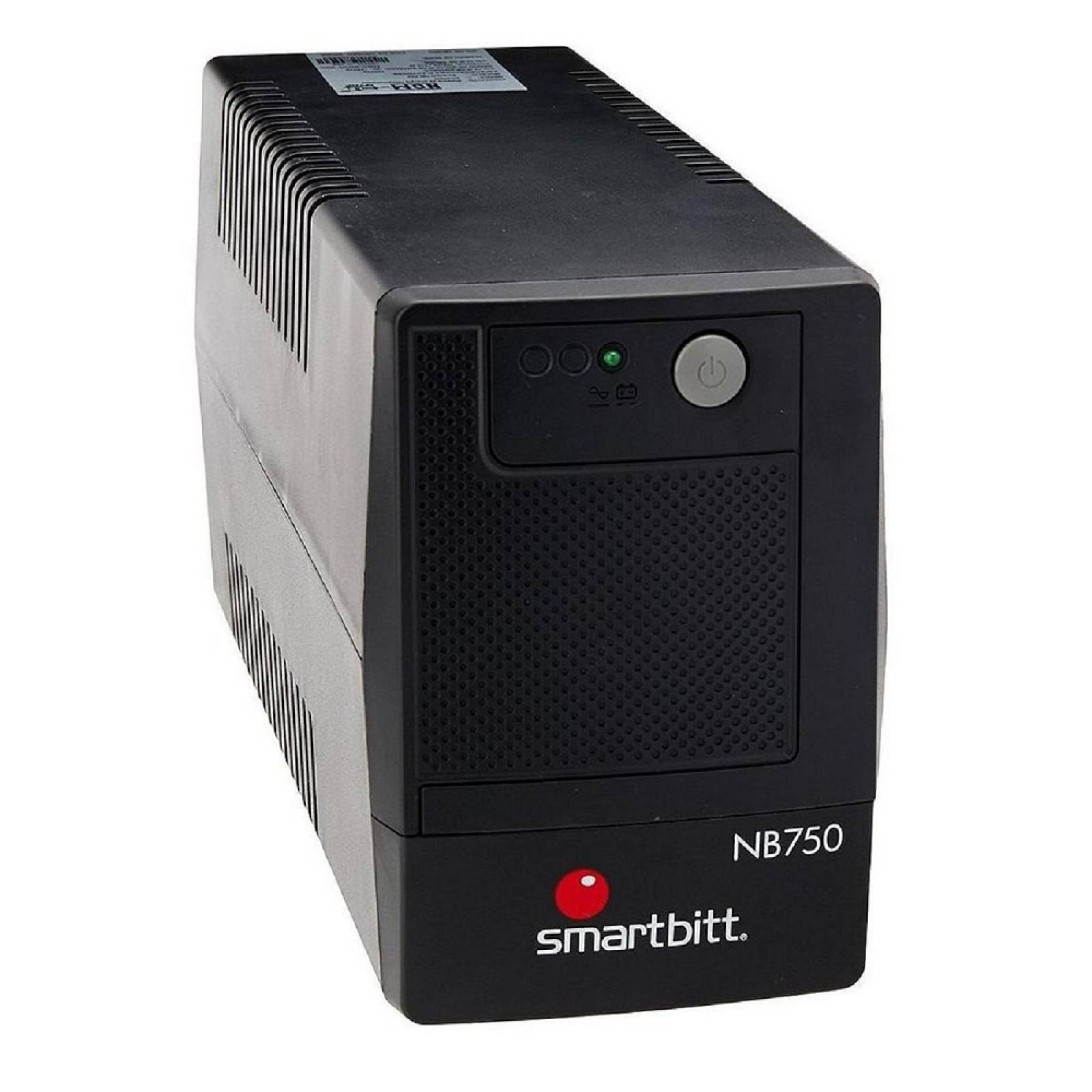 No-Break Smartbitt 750VA 375W negro hogar y oficina SBNB750