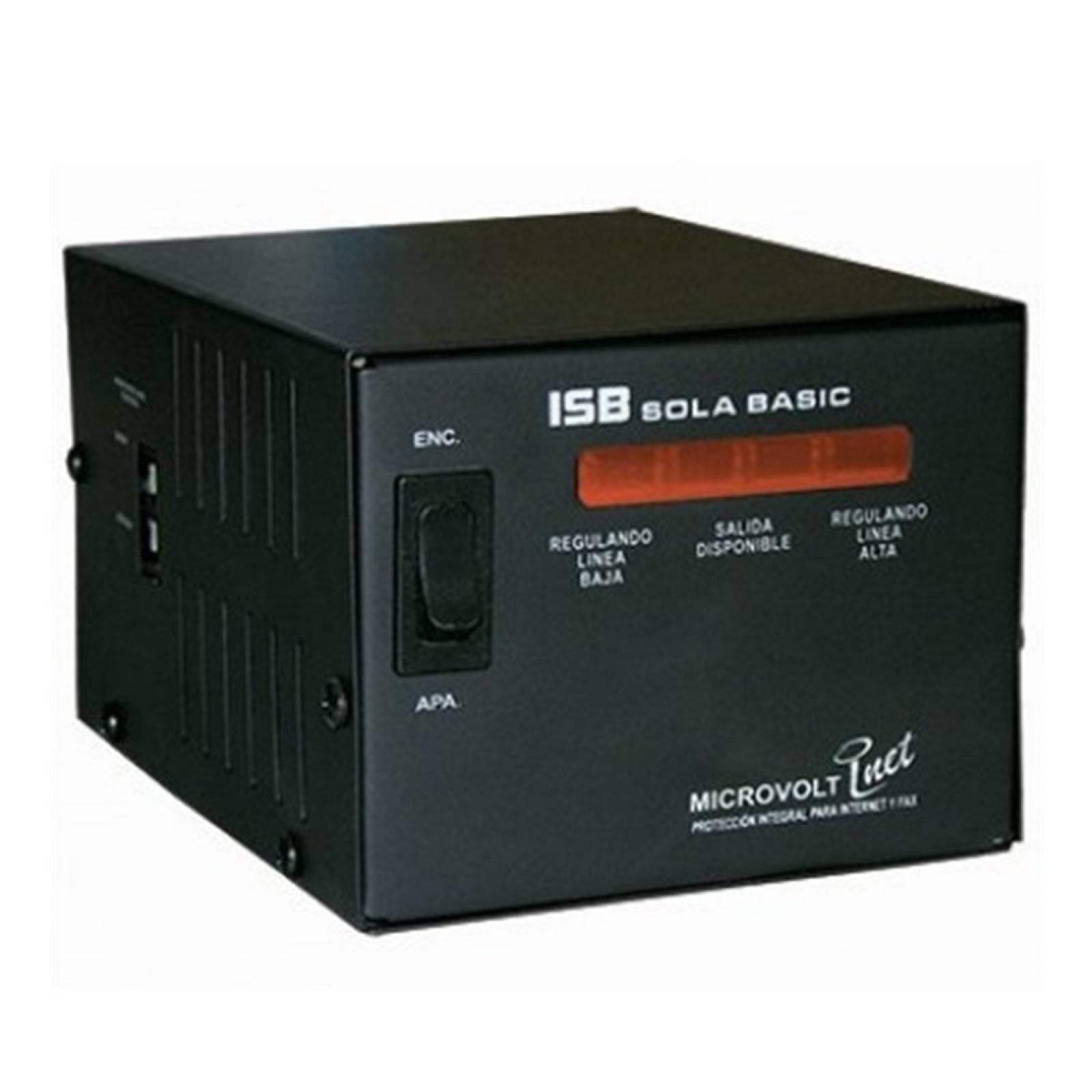 Regulador industrial Sola Basic negro 2000 VA DN-21-202