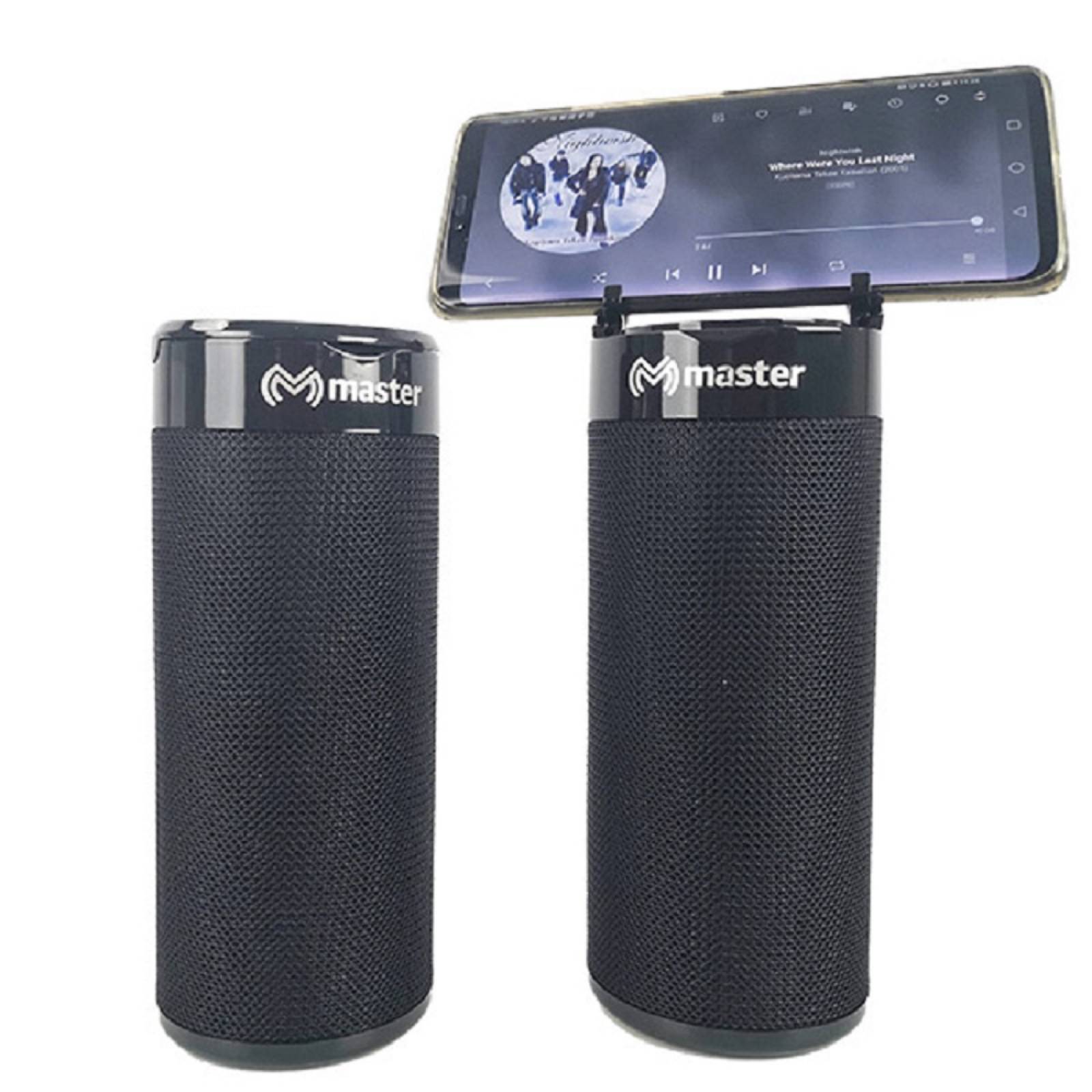 Bocinas Master bluetooth Luz LED recargable MS-BTWSL