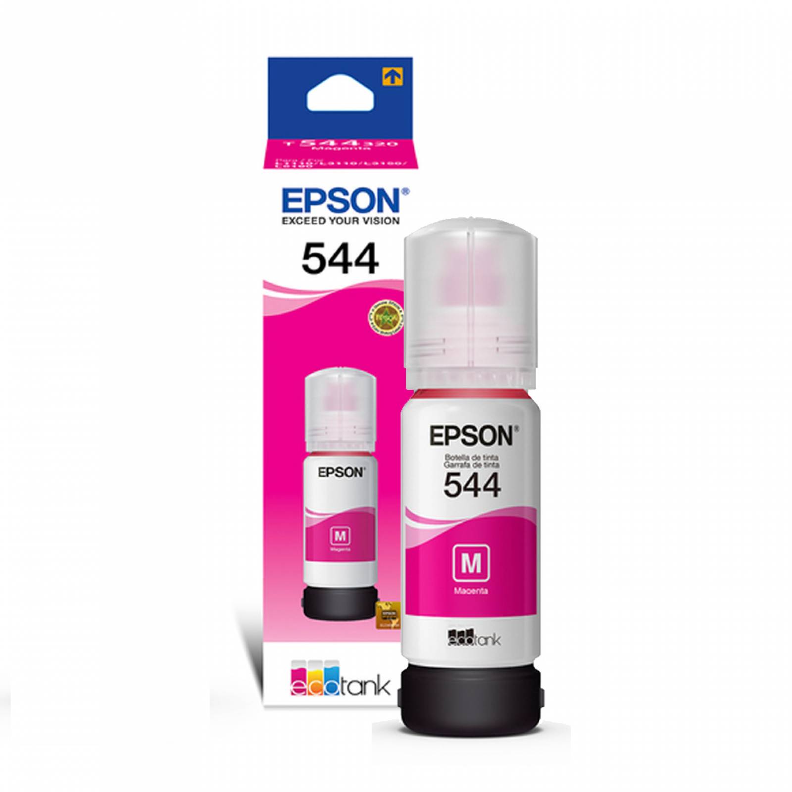 Cartucho DYE magenta Epson 70 ml inyeccion tinta T544320-AL