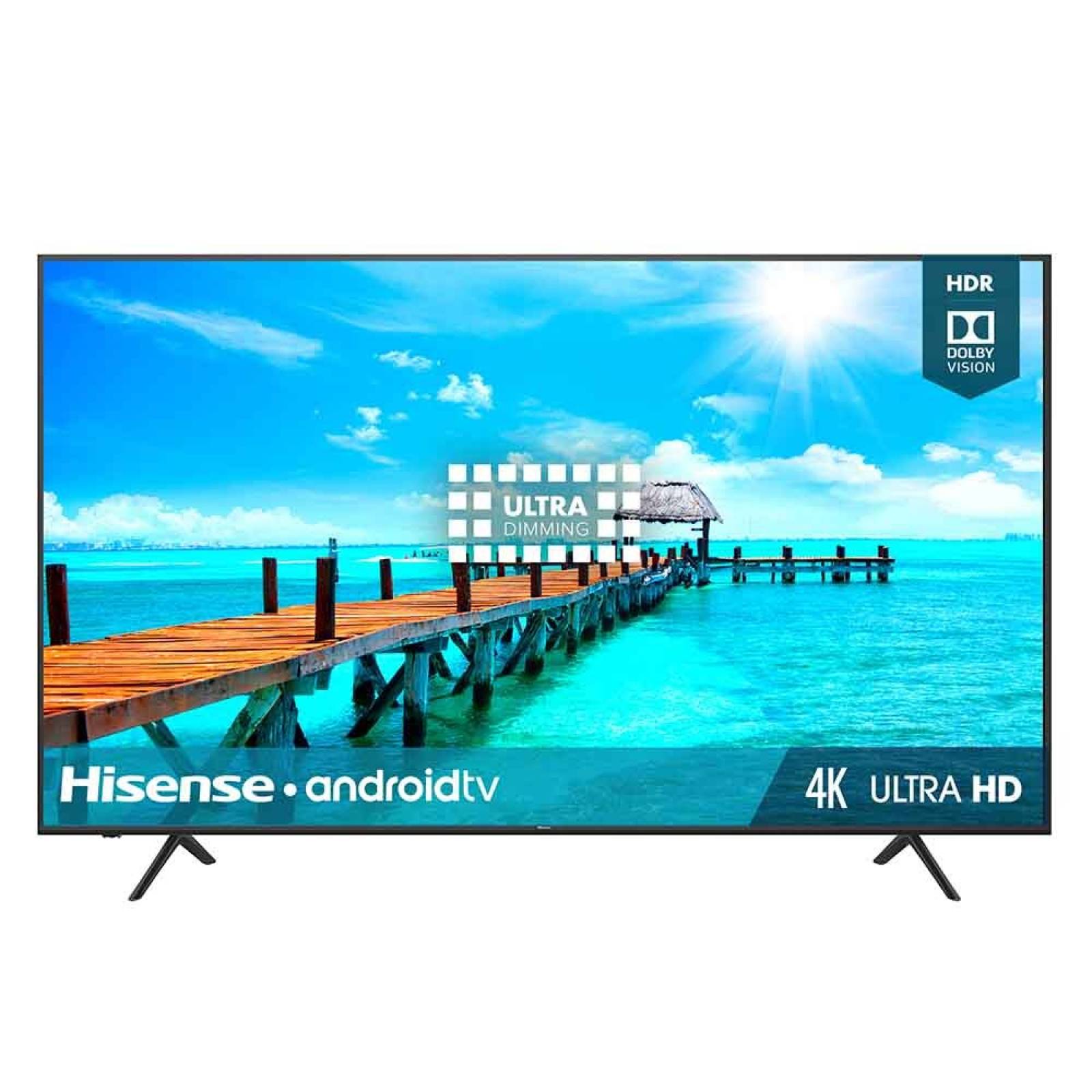 Smart TV Hisense 75 4K HDR Dolby Vision Android TV 75H6570G