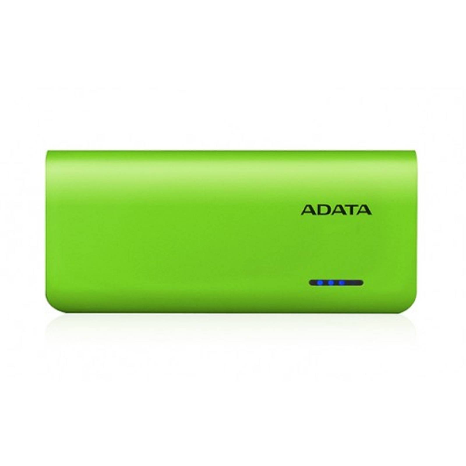 Power Bank ADATA PT100 verde 10000 mAh 2 entradas USB