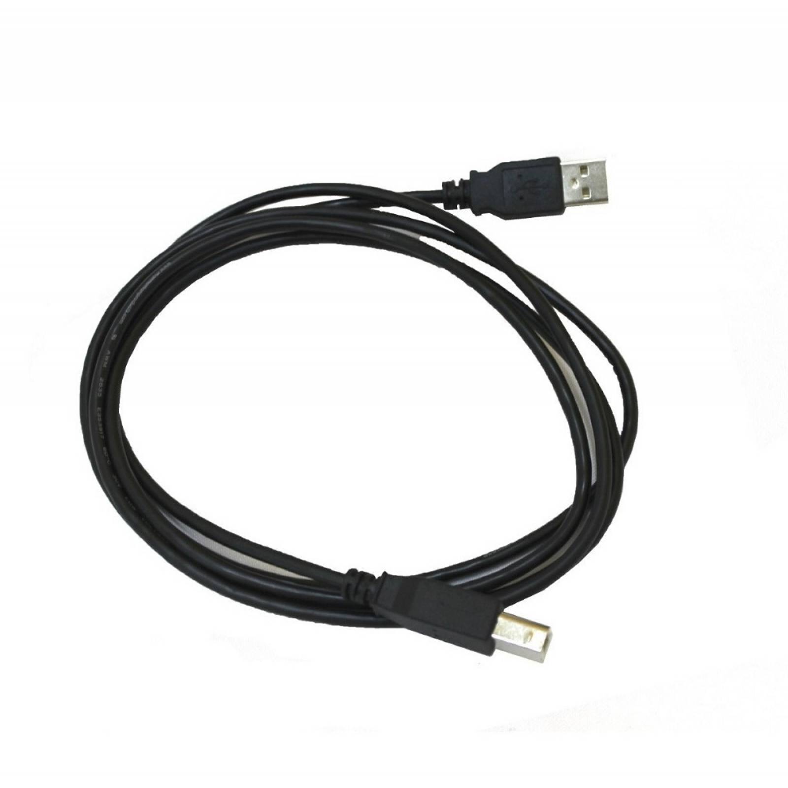 Cable USB tipo B to USB A Manhattan 1.8 m Negro 342650