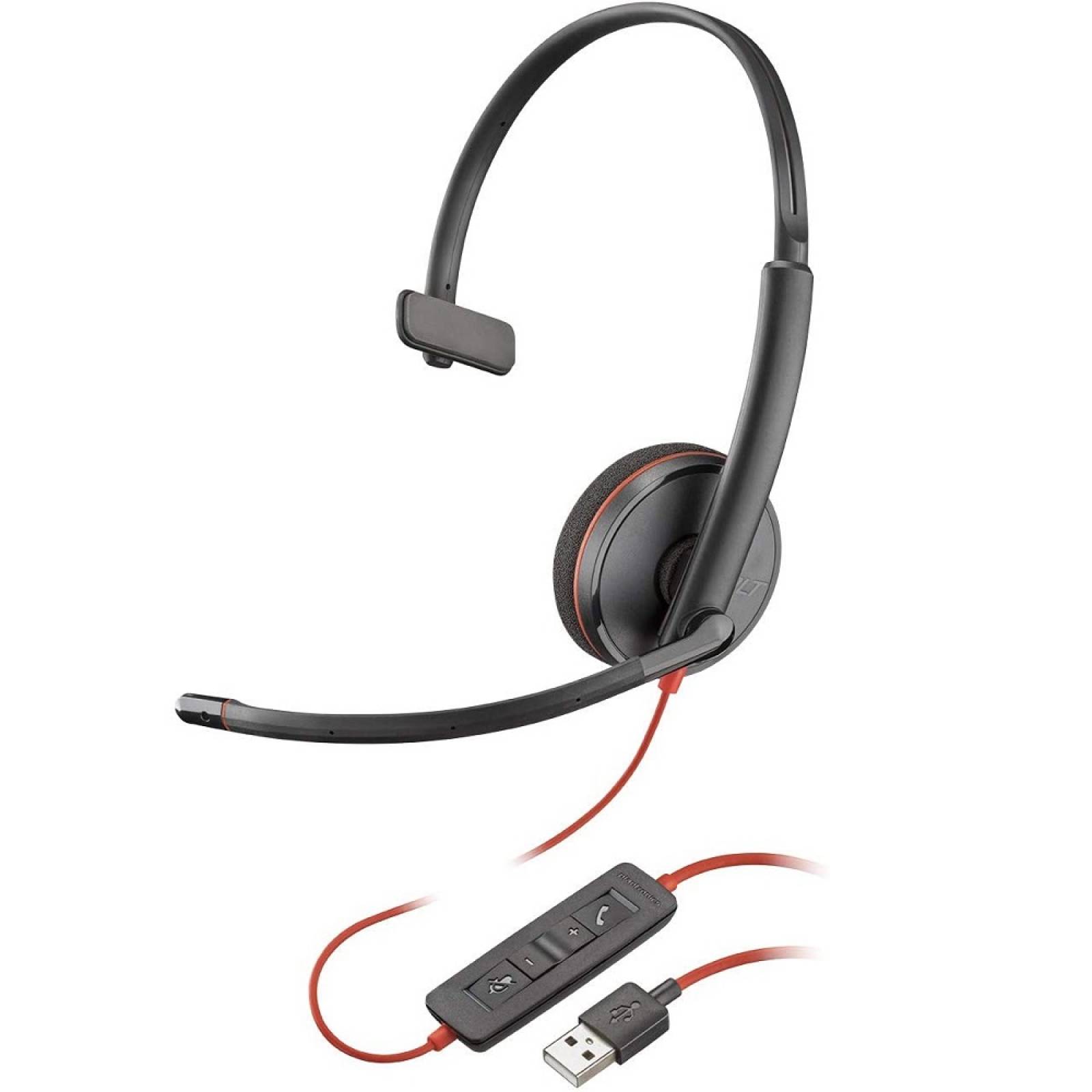 Audifonos Plantronics USB Adaptador 3.5 mm 209744-101