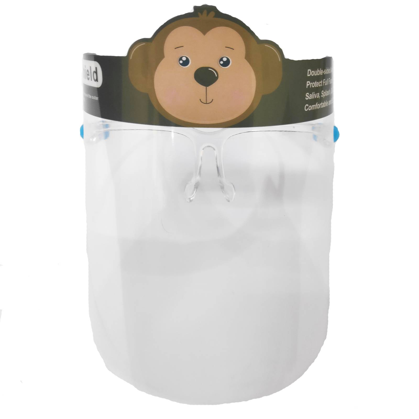 Careta para niño resistente y duradera diseño mono