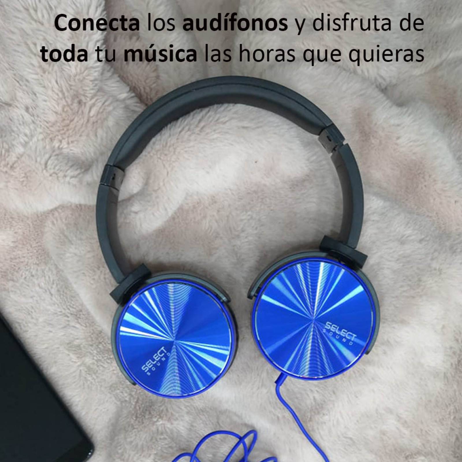 Audifonos Over Ear Alambricos Select Sound Hi-Fi H100