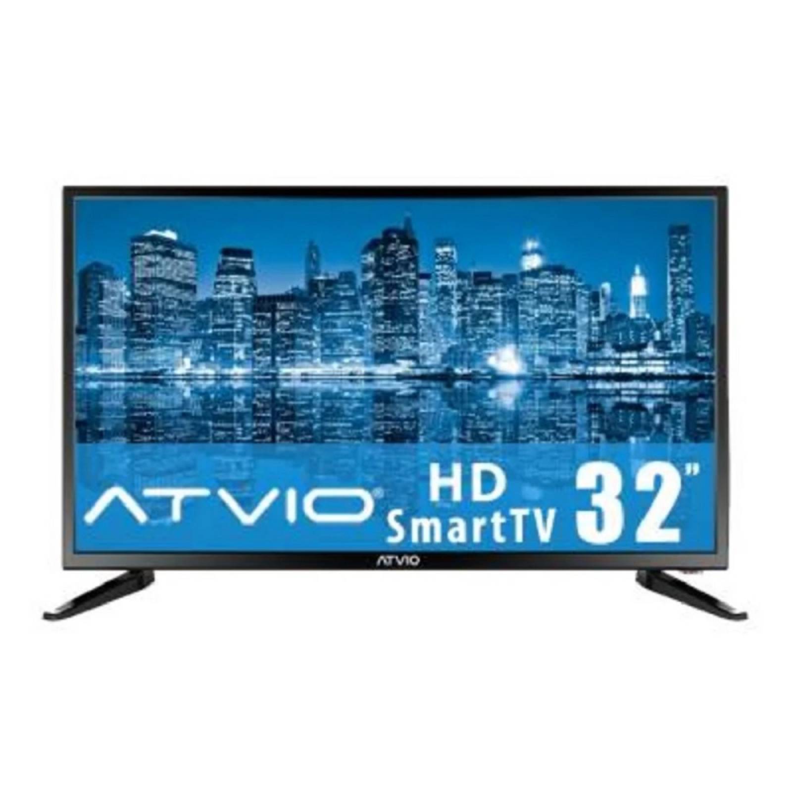 Smart TV 32 Atvio LED HD HDMI USB WiFi 60 Hz ATV-32SM