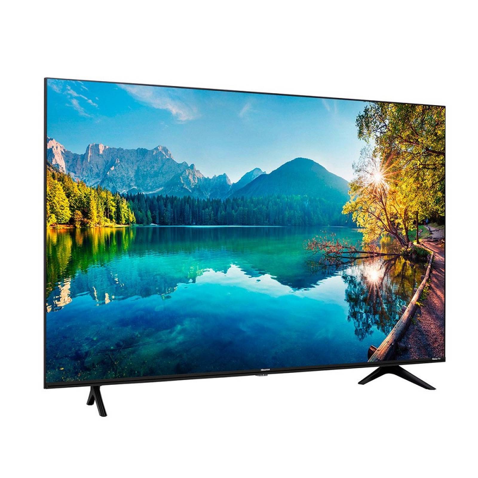 Smart TV 55 Hisense LED 4K UHD Roku TV Dolby 55R6000GM