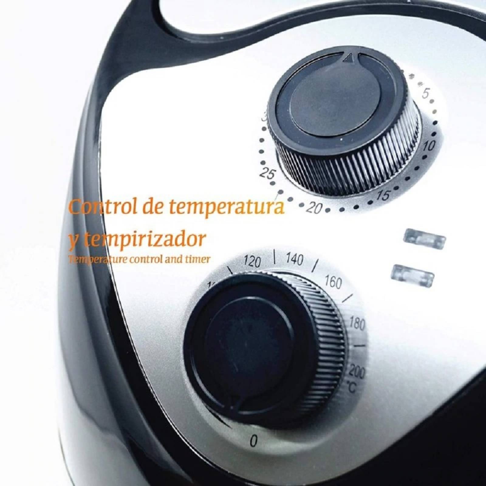 Freidora de aire Electrica RCA 1300 W Antiadherente RC-105