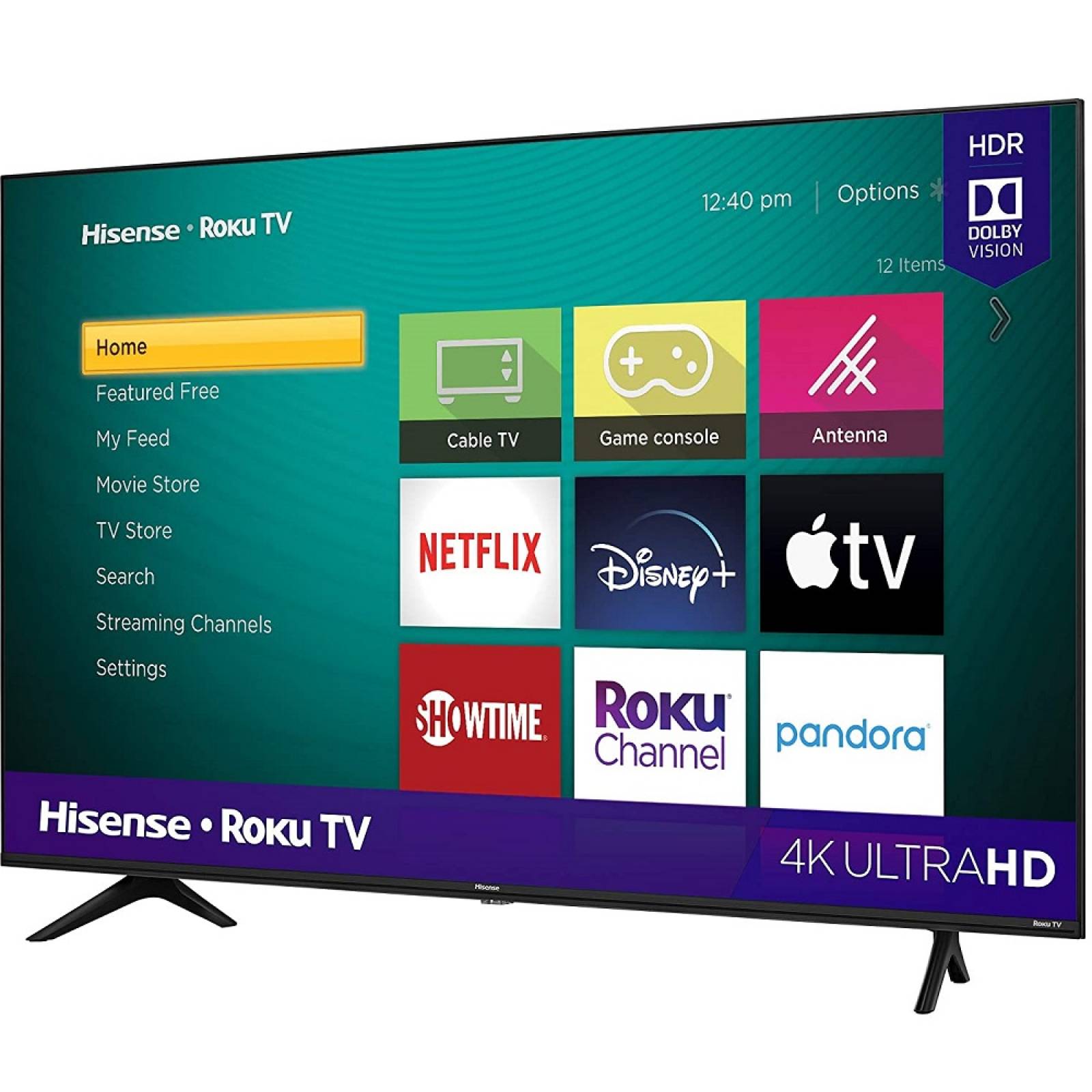 Smart TV 65 Hisense LCD 4K UHD HDR10 USB HDMI 65R6090G5 - Reacondicionado