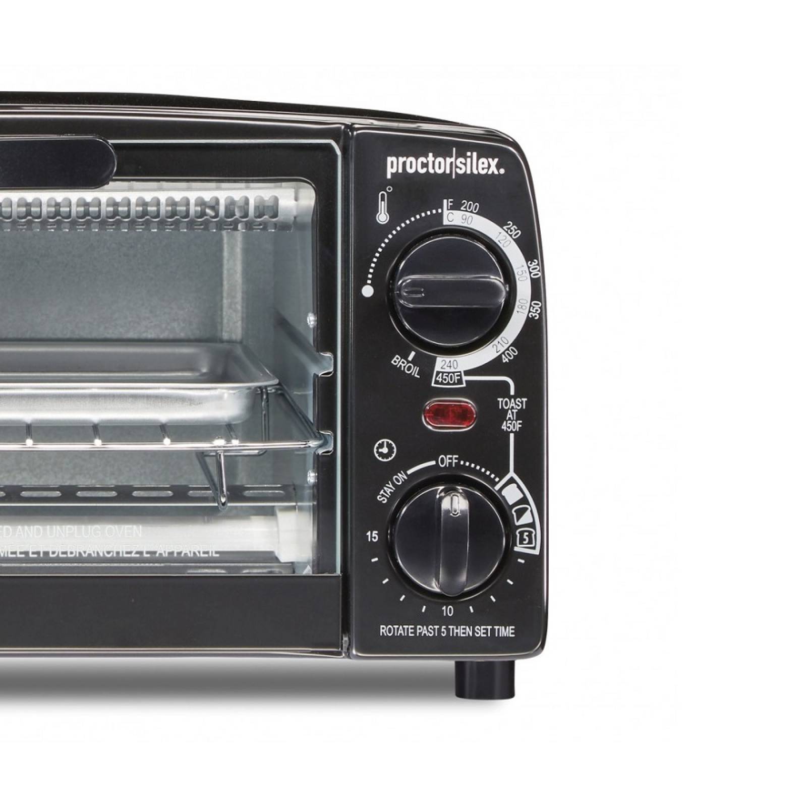 Horno tostador Proctor Silex 1050 w 4 rodajas HB31118PS