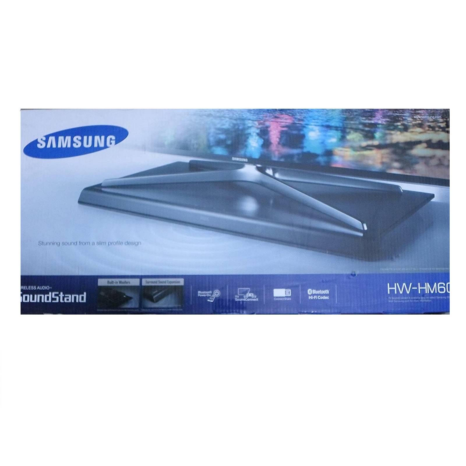 Soporte con Sound bar Samsung 60 PULG. 80 W HW-HM60 - Reacondicionado