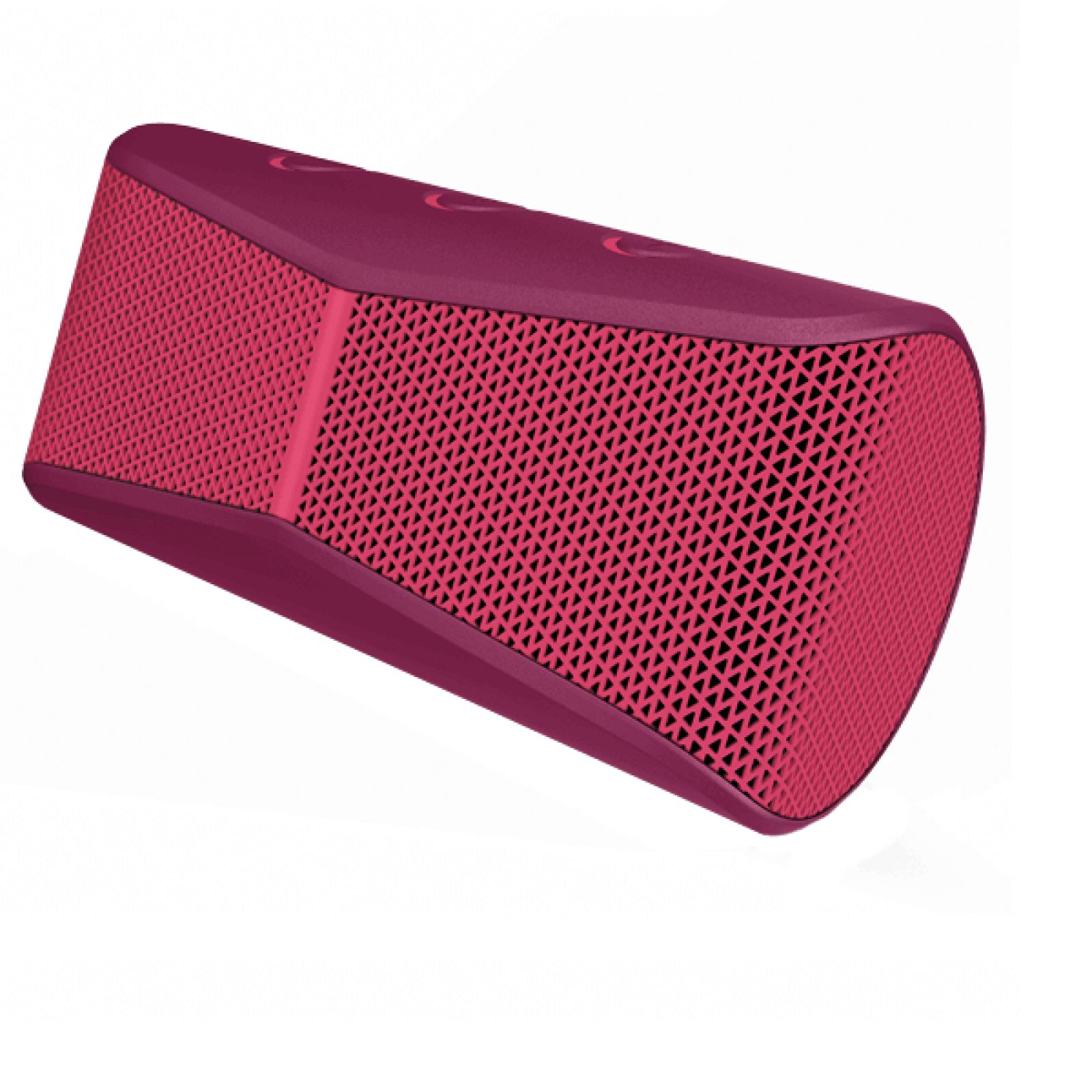 Bocina Logitech Roja Portátil Bluetooth X300