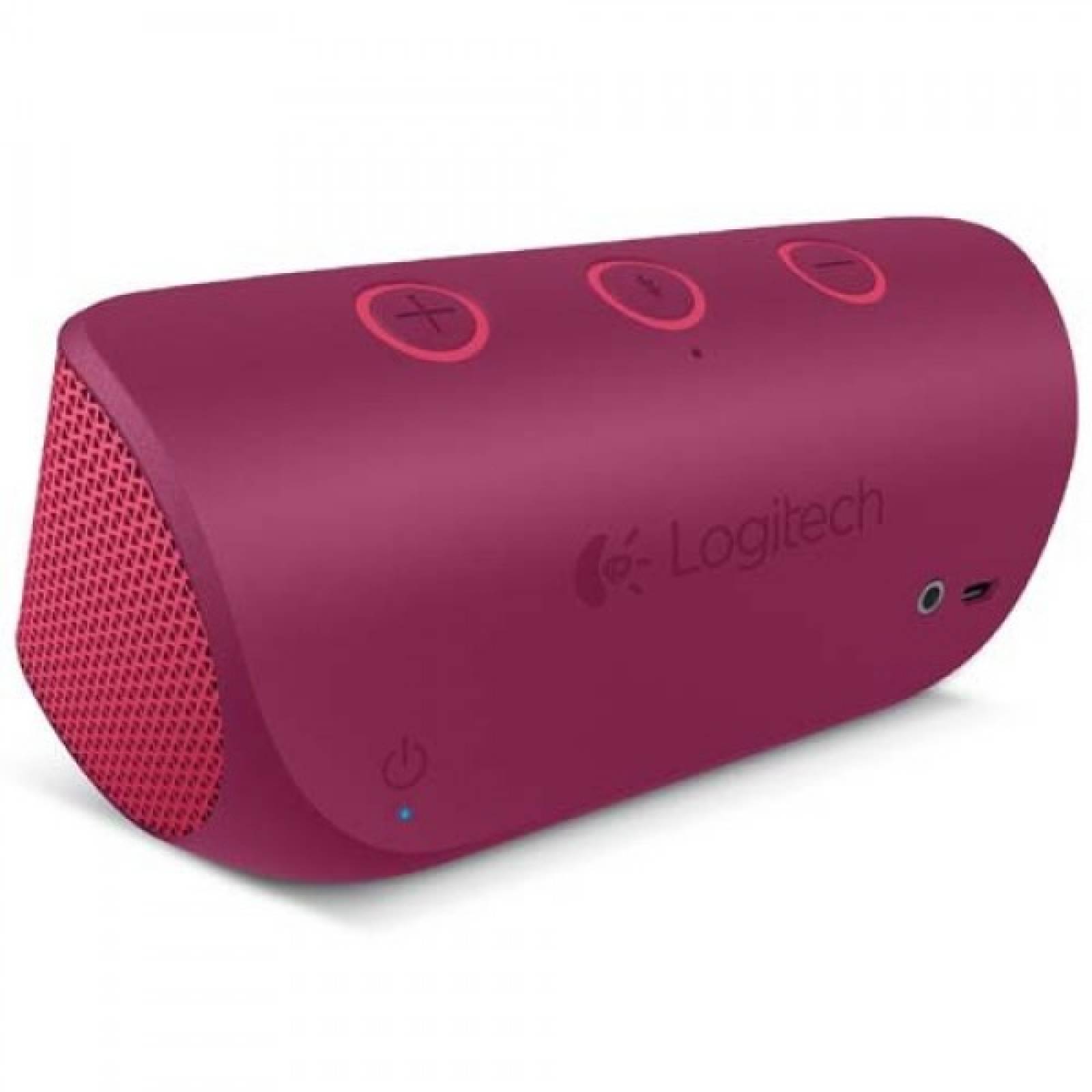 Bocina Logitech Roja Portátil Bluetooth X300