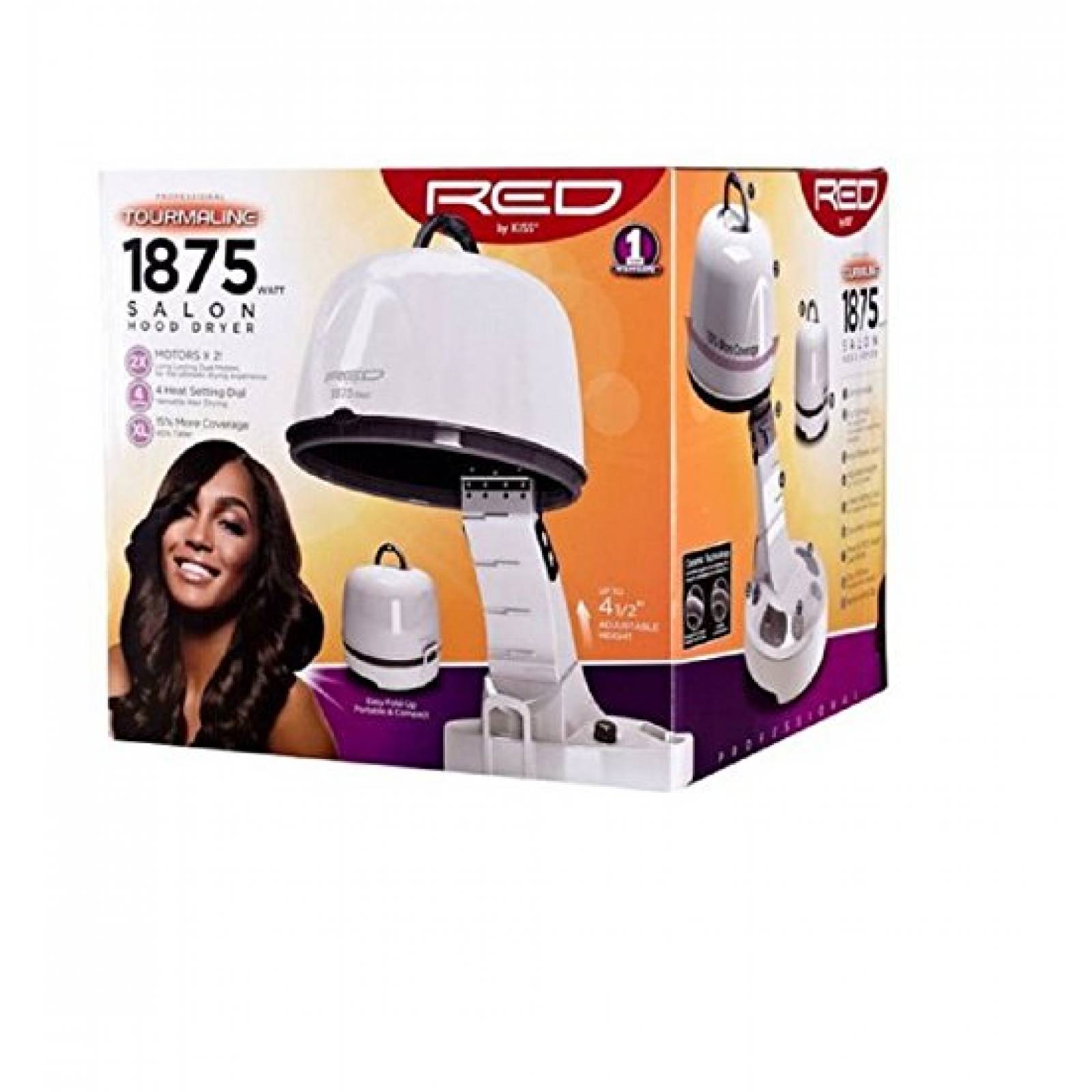 Secadora de Cabello Kiss Doble Motor 1875W KBOD02WM - Reacondicionado