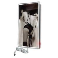 Calefactor De Panel Infrarrojo En Cristal Para Pared, California Wave Jakki Degg Bathtub De 380W 60X90Cm, Mod: 121Casol