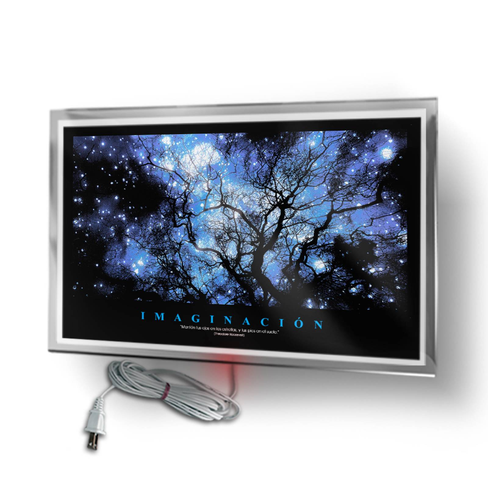 Calefactor de Panel infrarrojo en Cristal para Pared, California Wave Imaginación de 380W 60x90cm, Mod: 055CaSol