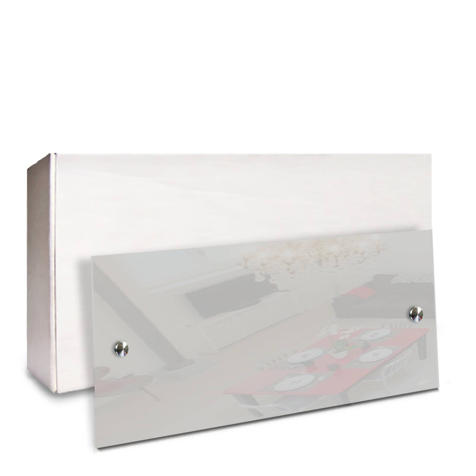 Calefactor de Panel infrarrojo en Cristal para Techo, Arizona Wave White Star de 165W 60x25cm, Mod: 340CaSol-TB