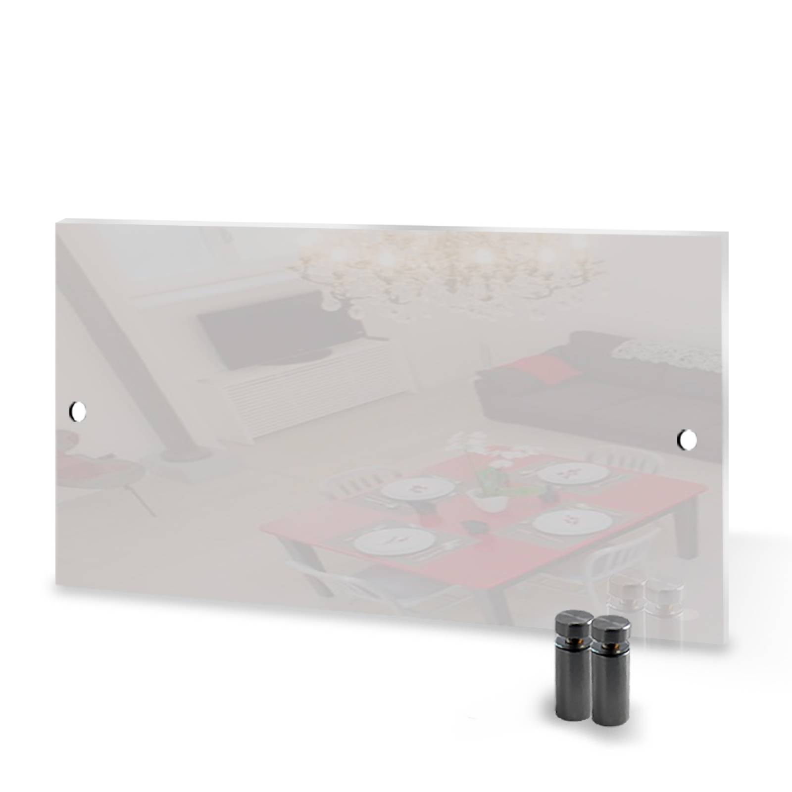 Calefactor de Panel infrarrojo en Cristal para Techo, Arizona Wave White Star de 165W 60x25cm, Mod: 340CaSol-TB