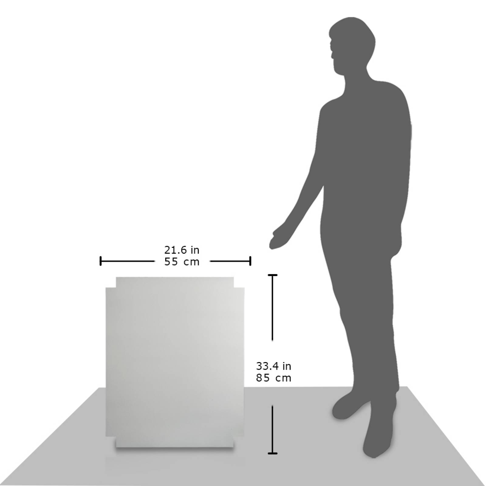 Aislante Cerámico Protector Térmico para Pared de 55 x 85 cm Blanco, Mod: 2PTPBl