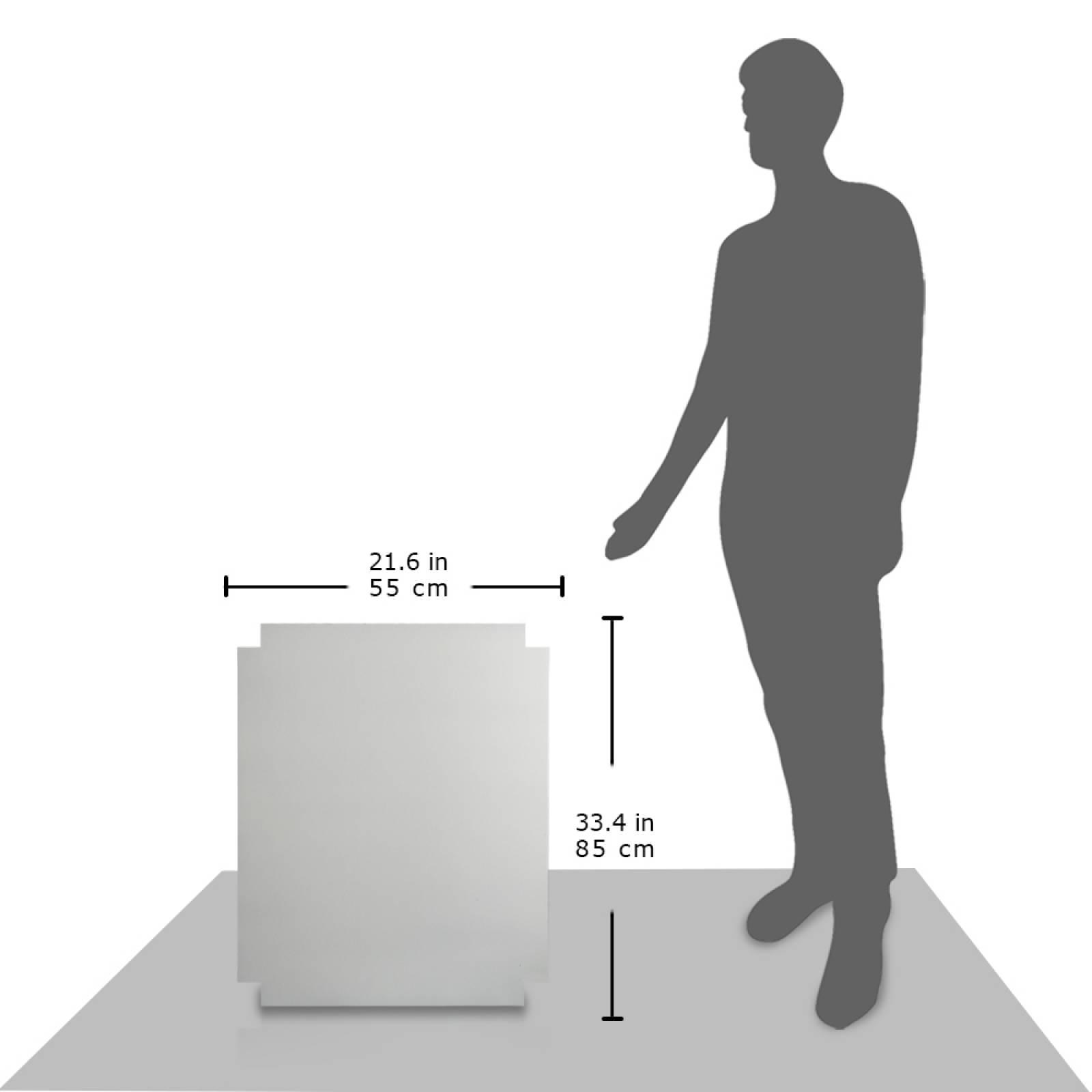 Aislante Cerámico Protector Térmico para Pared de 55 x 85 cm Blanco, Paquete 3 Piezas, Mod: 2PTPP3Bl